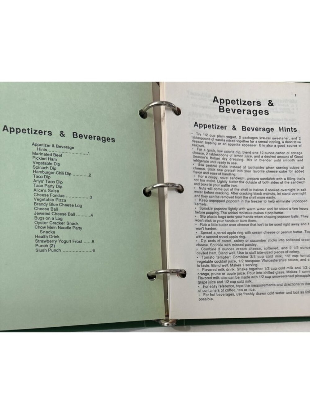 Immanuel Lutheran Church Cookbook 1987 Vtg Recipe Collection Ring Bound Canning - Picture 15 of 16
